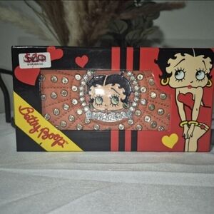 Orange Betty Boop Wallet